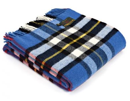 Blue Thompson Premium Tartan Knee / Lap Rug