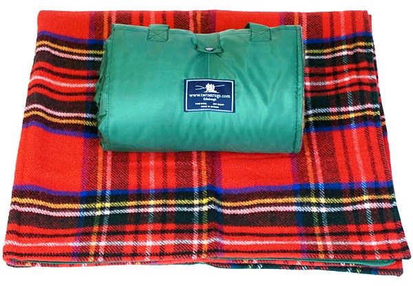 Royal Stewart Tartan Waterproof Picnic Rug