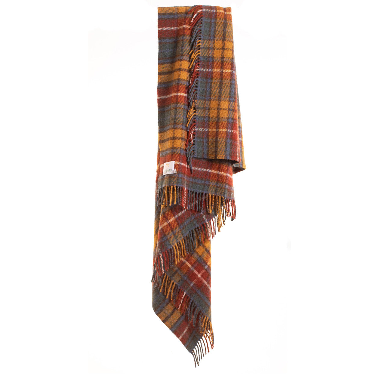 Tweedmill Antique Buchanan Tartan Premium Wool Travel Rug