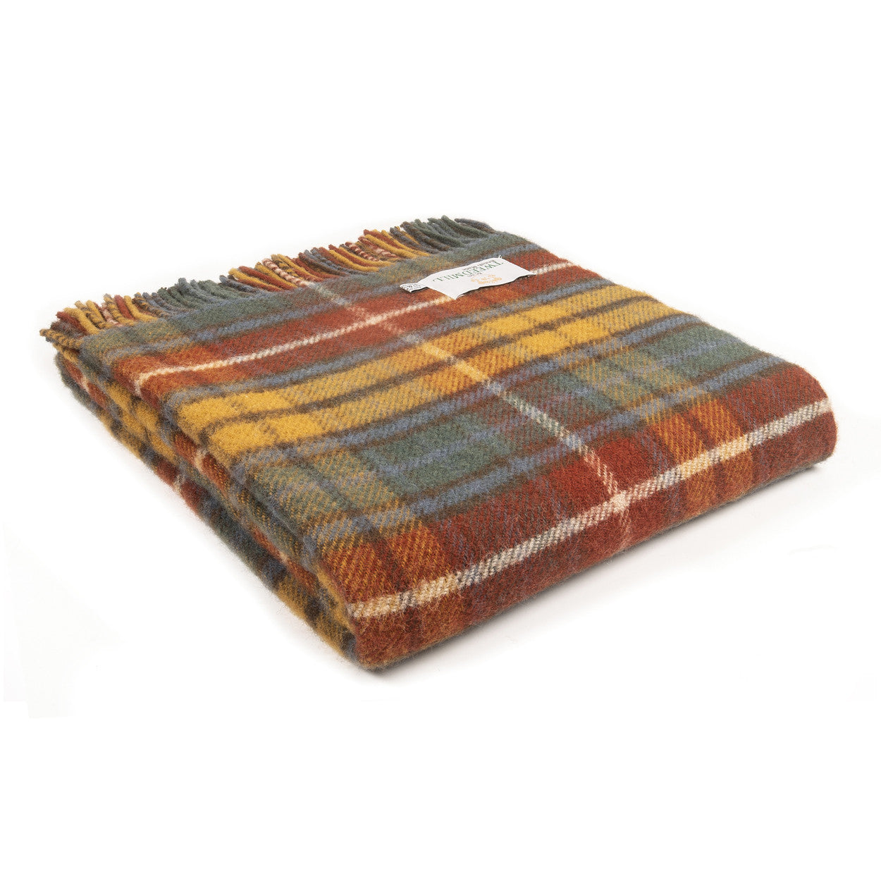 Tweedmill Antique Buchanan Tartan Premium Wool Travel Rug