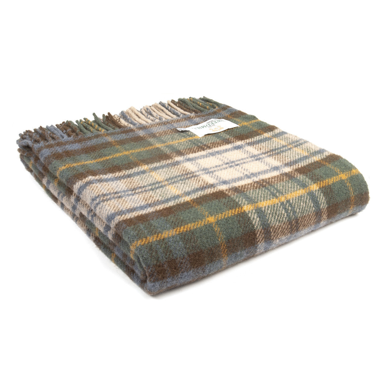 Tweedmill Antique Dress Gordon Tartan Premium Wool Travel Rug