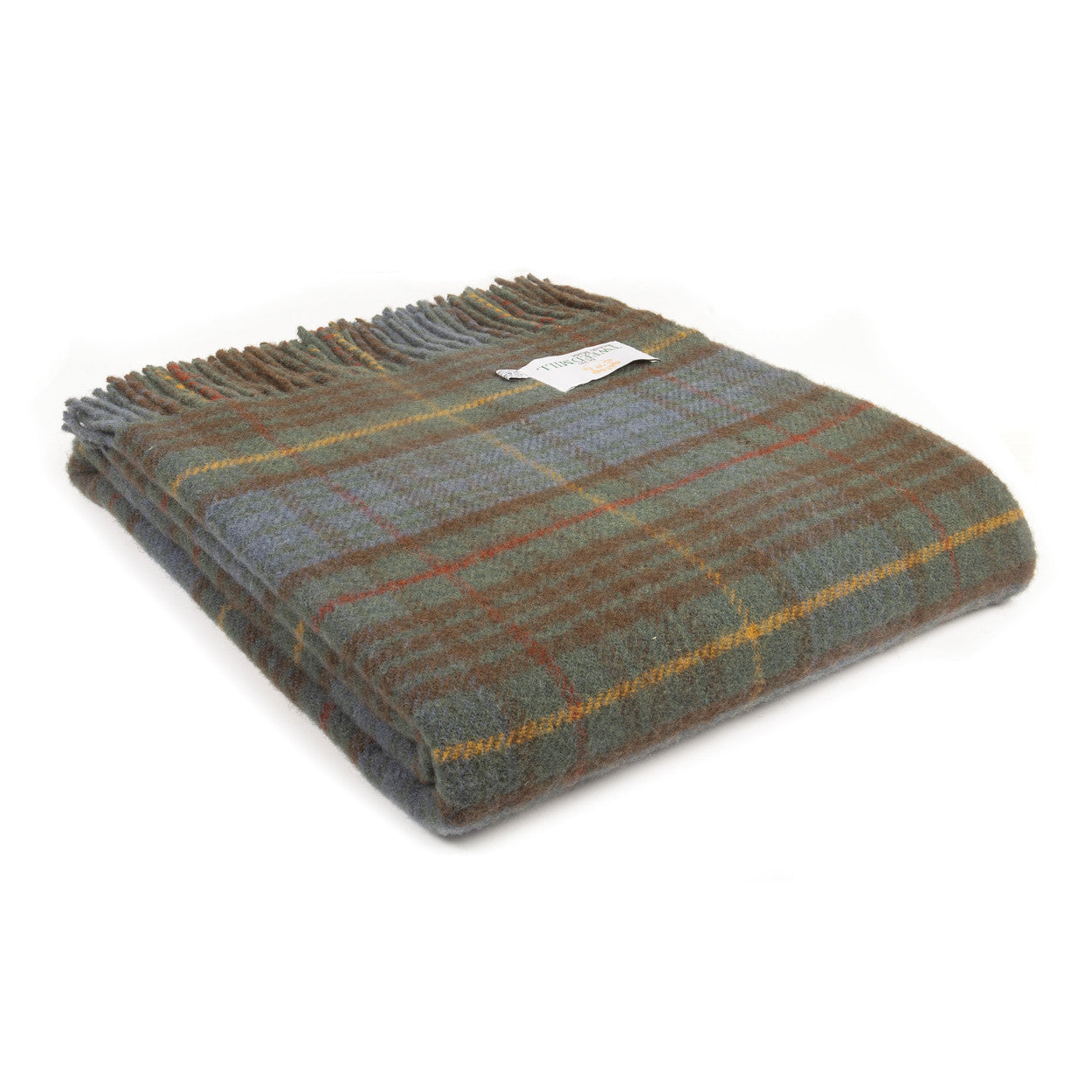 Tweedmill Antique Hunting Stewart Tartan Premium Wool Travel Rug