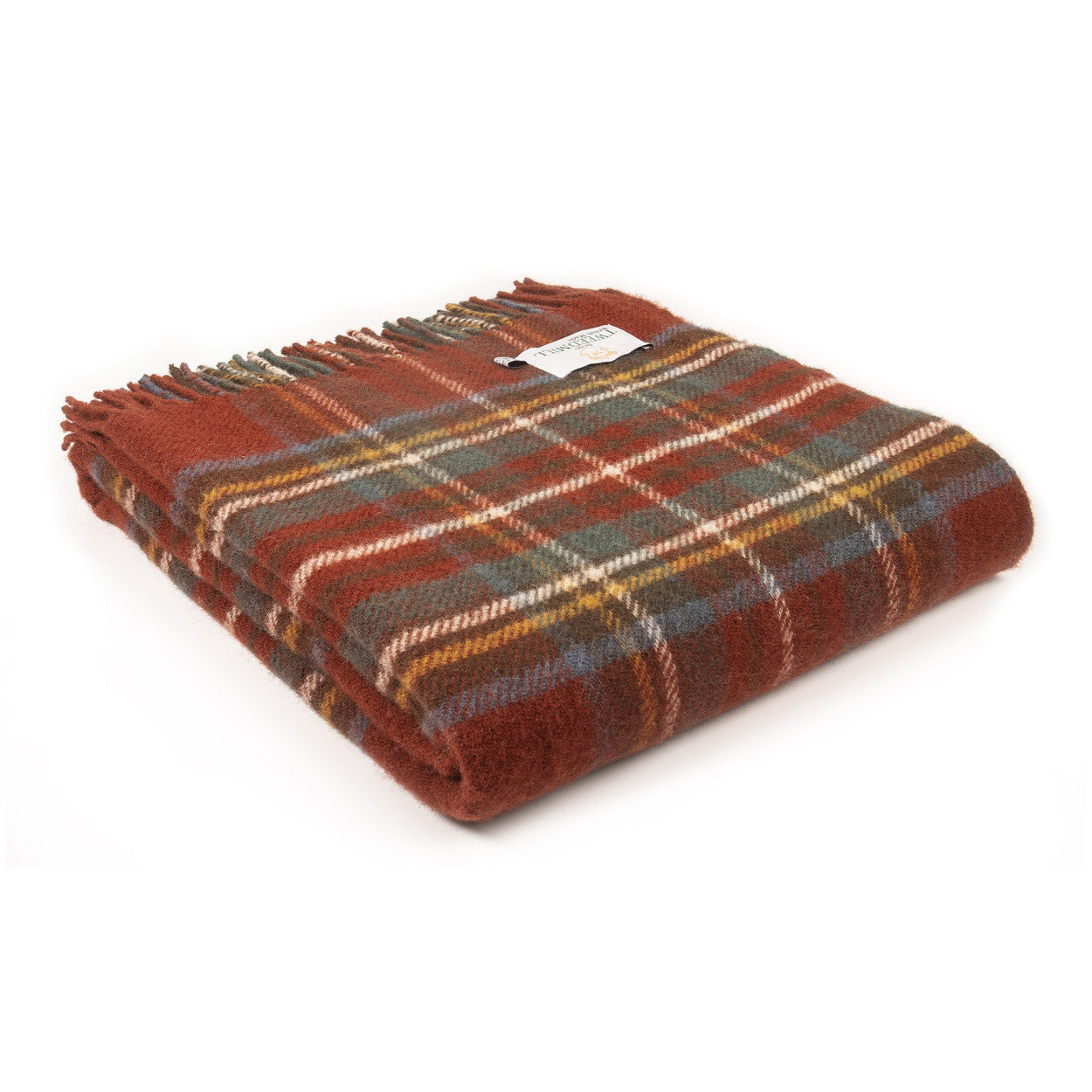 Tweedmill Antique Royal Stewart Tartan Premium Wool Travel Rug