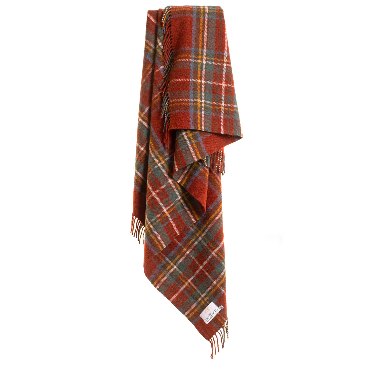 Wool Travel Rug Tweedmill Antique Royal Stewart Tartan Premium Wool Travel Rug – Tartan ...